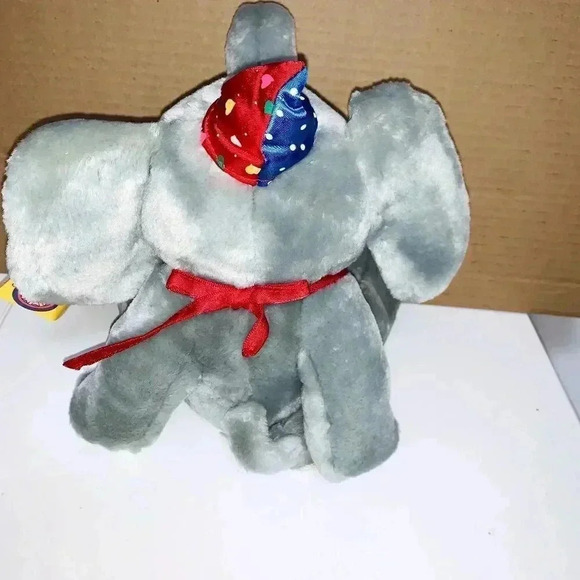 Vintage Circus Pals On Parade "Ellie Elephant" Plush only NO SOUND 1994 Metacom - Picture 2 of 8